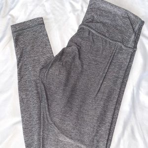 Lululemon grey mid waist leggings